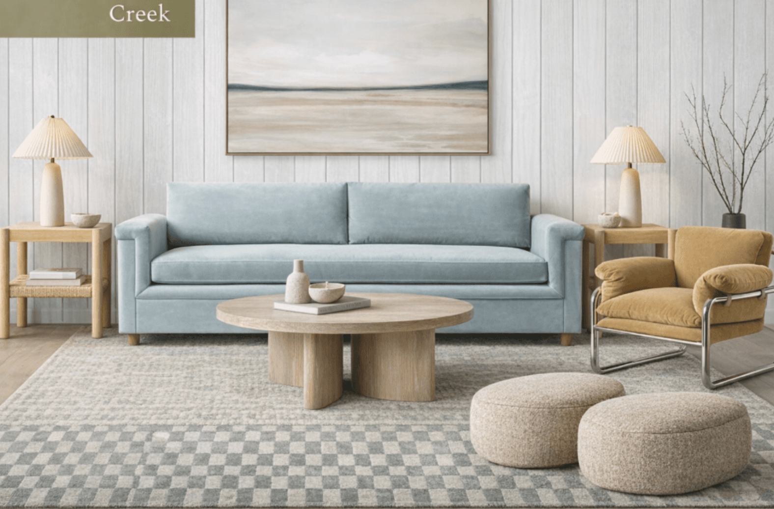 Beautifully designed living space by Sarah Beach Interiors